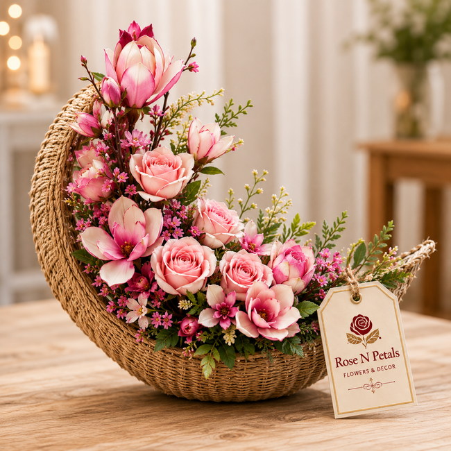 Crescent Bloom Design Hover Image
