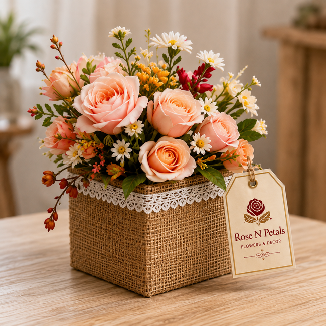 Rustic Square Bloom Hover Image